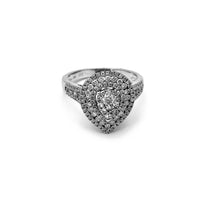 Diamond Teardrop Ring (14K) Popular Jewelry New York