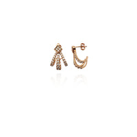 Diamond Vintage Earrings (14K) New York Popular Jewelry