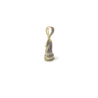 Diamond knight (♘,♞) Chess Piece Pendant (10K) Popular Jewlery New York