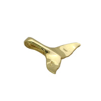 Dolphin Tail Pendant (14K).