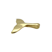 Dolphin Tail Pendant (14K).