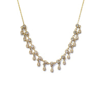 Drizzle CZ Necklace (14K)