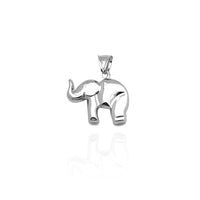 Hollow Elephant Pendant (14K) Popular Jewelry New York
