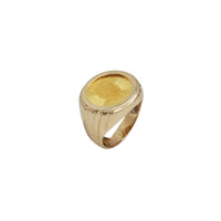 Elizabeth 5 Dollars 2018 Coin Ring (14K)