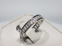 Baguette Eternity Band - Lucky Diamond 恆福珠寶金行 New York City 169 Canal Street 10013 Jewelry store Playboi Charlie Chinatown @luckydiamondny 2124311180