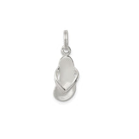 Flip Flop Pendant (Silver)