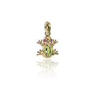 Yellow Gold Frog Pendant (14K)