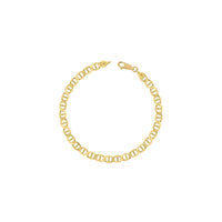 Solid Flat Mariner Anklet (14K)