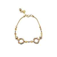 Fancy Variety CZ Bracelet (14K).