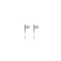 Fancy Pointing Stud Earrings (14K).