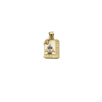 First Communion CZ Pendant (14K) 14 Karat Yellow Gold, White Gold, Two Tone, Popular Jewelry New York