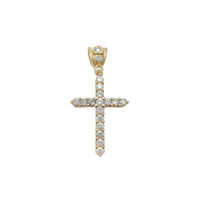 Diamond Cross Pendant (14K) Popular Jewelry New York