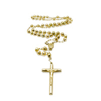 Rosary Diamond Cut Necklace (14K) Popular Jewelry New York