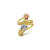 Flowers Bypass Ring (14K) Popular Jewelry New York