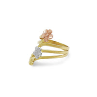 Flowers Bypass Ring (14K) Popular Jewelry New York