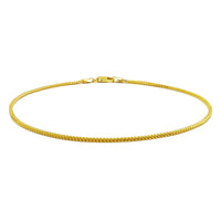 Lightweight Franco Link Bracelet (14K).