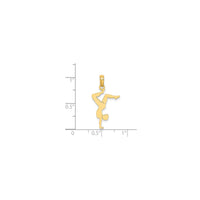 Gymnast Pendant (14K)
