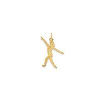 Gymnast Pendant (14K)