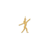 Gymnast Pendant (14K)