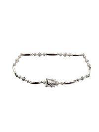 Graduated Triple Sun Bracelet (Silver)