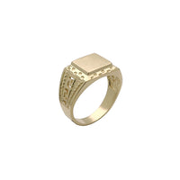 Greek Signet Ring (14K) Popular Jewelry New York