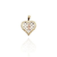 Guadalupe Heart Pendant (14K)
