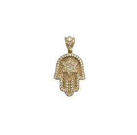 Hamsa with the Star Pendant (14K)