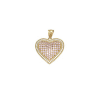 Zirconia Heart Pendant (10K)