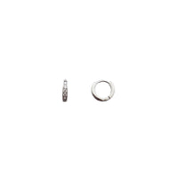 Huggies Earrings (Silver)