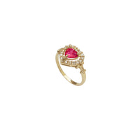 Heart CZ Ring (14K)