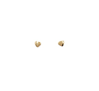 Heart Stud Earrings (14K)