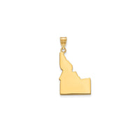 Plain Idaho State Pendant (14K)