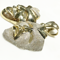 Comedy and Tragedy Theatre Mask Pendant (14K, 10K)