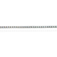 Single-Row Round Diamond Tennis Bracelet (14K).