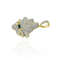 Goku Diamond Iced-Out Pendant (10K)