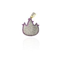 Flame Diamond Pendant (10K)