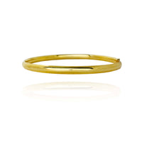 Plain Bangle Bracelet (14K).