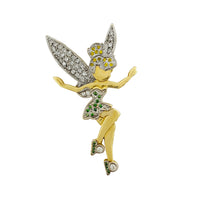 Tinkerbell Diamond Pendant (14K)