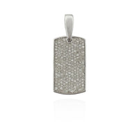 Dog Tag Diamond Pendant (14K)