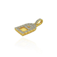 Tombstone (R.I.P.) Diamond Pendant (14K)