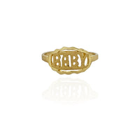 "BABY" Ring (14K)