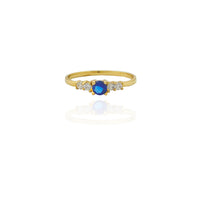 Baby-Sized September Stone Ring (14K)