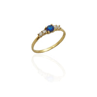 Baby-Sized September Stone Ring (14K)