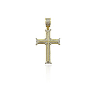 Diamond Cross Pendant (10K).