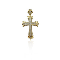 Diamond Mantle Cross Pendant (10K)