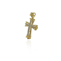 Diamond Mantle Cross Pendant (10K)