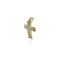 Diamond Cross Pendant (10K).