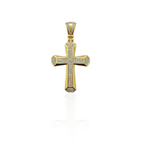 Diamond Cross Pendant (10K).