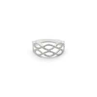 Double Infinity-Row Diamond Ring (14K)
