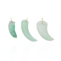 Jade Fang "玉牙“ Pendant (14K)
